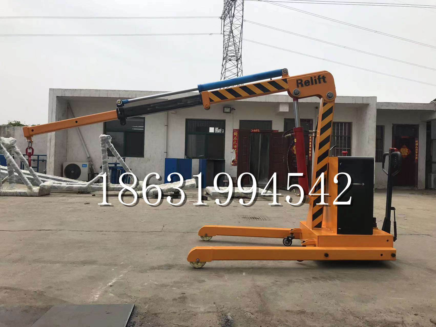 阿里山乡久征定做3吨三轮随车吊 农用园林绿化移树吊 平板工程用小吊机